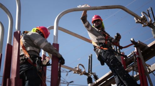 Mantenimiento en Subestación Suyapa, Distrito Central, F.M.
