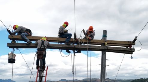 UTCD fortalece el circuito eléctrico con mantenimiento en Sabana Grande y Nueva Armenia